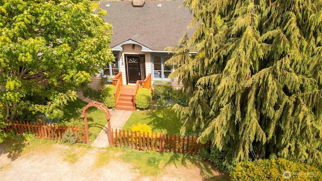 10538 Evanston Ave N, Seattle, WA 98133 - view of front of house with roof with shingles