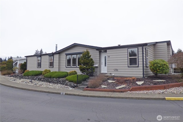 view of manufactured / mobile home