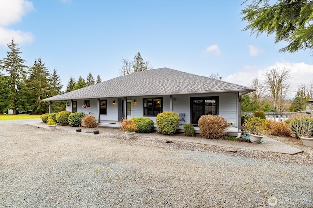 6084 Gartin Pl, Sedro Woolley, WA 98284 - single story home featuring covered porch and a shingled roof