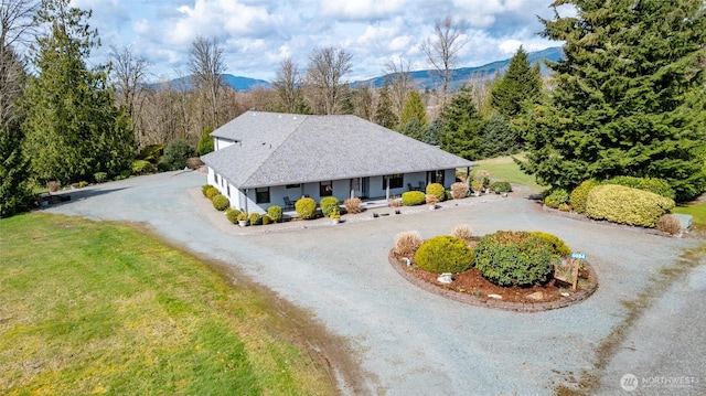 6084 Gartin Pl, Sedro Woolley, WA 98284 - aerial view featuring a mountain view