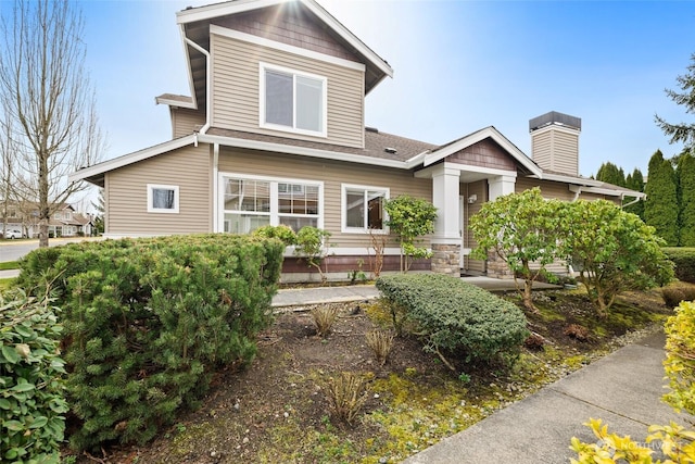 view of craftsman house