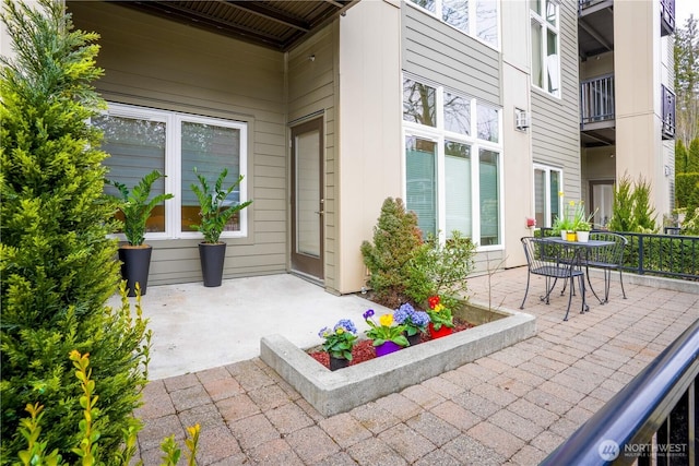 view of patio