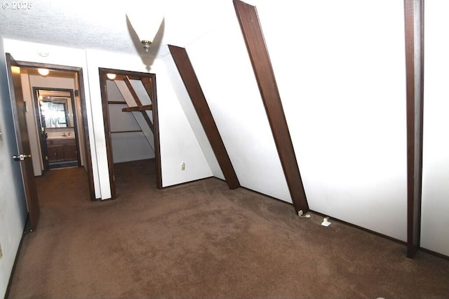 unfurnished bedroom featuring carpet flooring