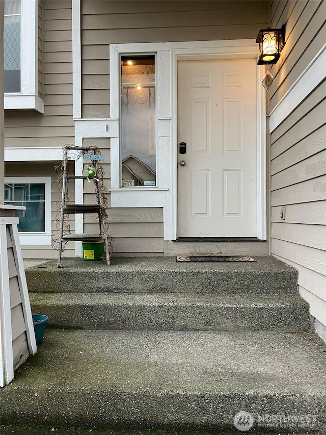 view of property entrance