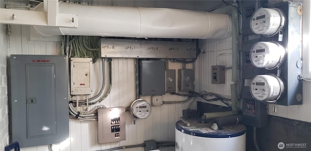 utility room featuring electric panel