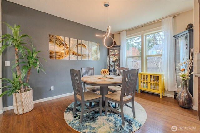 16103 NE 102nd Way, Vancouver, WA 98682 - dining room featuring wood finished floors and baseboards