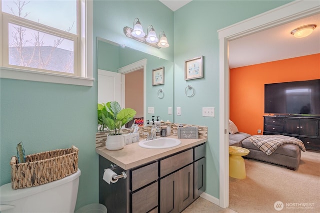 16103 NE 102nd Way, Vancouver, WA 98682 - ensuite bathroom with toilet, vanity, and baseboards