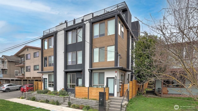 view of townhome / multi-family property