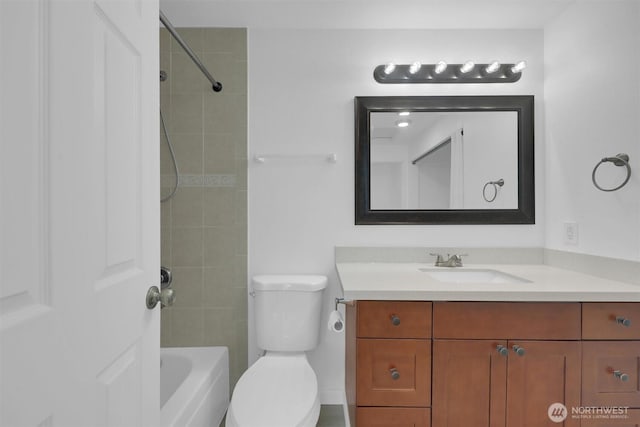 975 Aberdeen Ave NE Unit F407, Renton, WA 98056 - full bath featuring vanity, toilet, and shower / bath combination