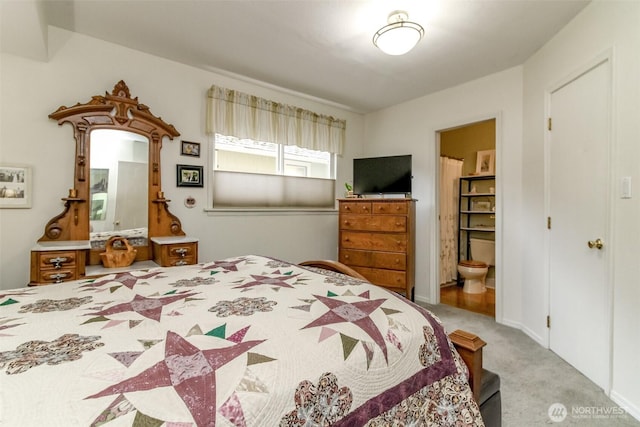 2029 S 7th St, Tacoma, WA 98405 - bedroom with ensuite bathroom and carpet floors