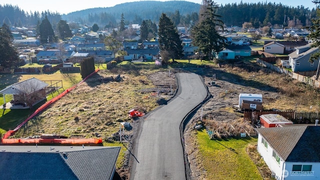 bird's eye view featuring a residential view