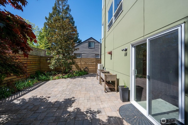 6544 23rd Ave NE, Seattle, WA 98115 - view of patio / terrace with a fenced backyard
