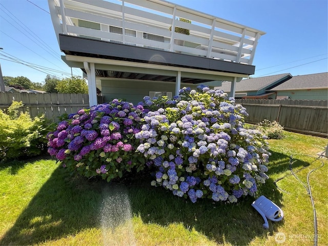 exterior details with fence