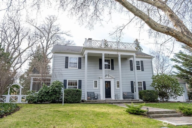 1120 Home Ave, Walla Walla, WA 99362 - greek revival house with a porch