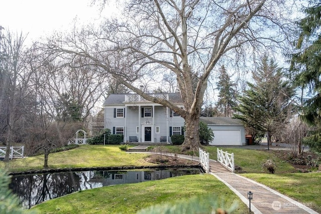 1120 Home Ave, Walla Walla, WA 99362 - view of front of property with a garage and a front lawn