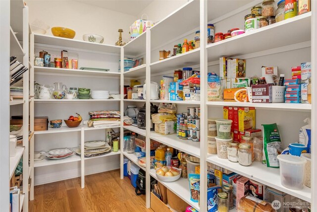 view of pantry