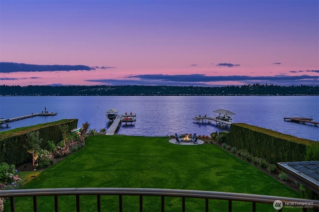 253 E Lake Sammamish Pkwy SE, Sammamish, WA 98074 - property view of water featuring a dock