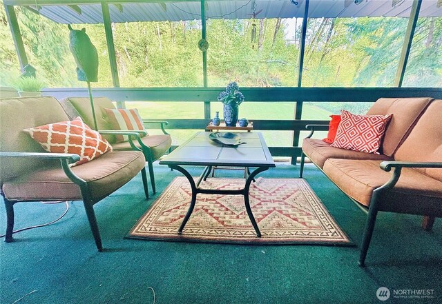 3124 Zenkner Valley Rd SW, Centralia, WA 98531 - sunroom / solarium featuring plenty of natural light