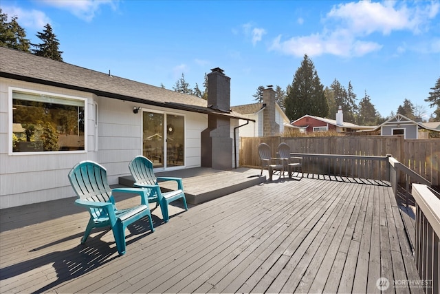 view of deck