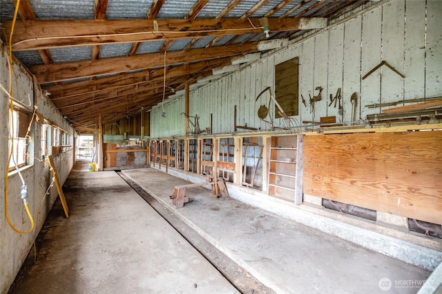 view of stable