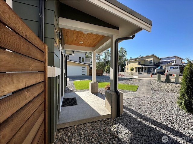 570 Creston Ct, Bellingham, WA 98226 - covered porch with a residential view