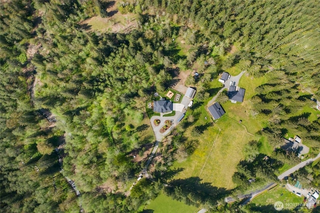 drone / aerial view