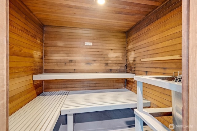 view of sauna / steam room