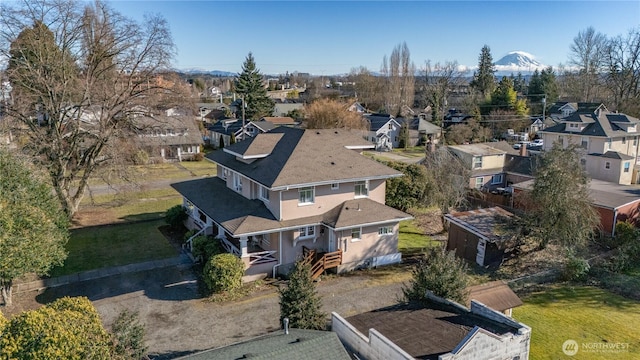 birds eye view of property featuring a residential view