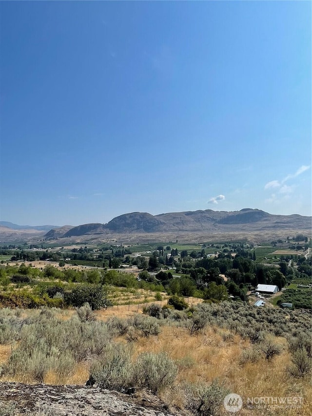view of mountain feature