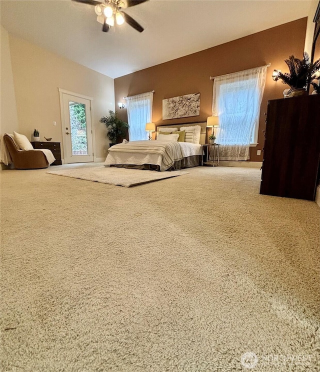 50 Holbrook Ln, Aberdeen, WA 98520 - bedroom featuring carpet flooring and ceiling fan
