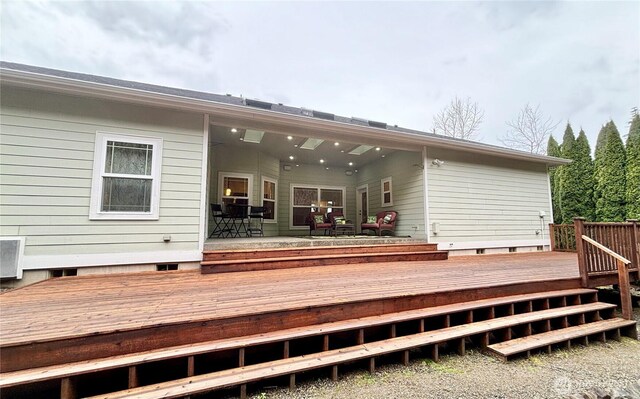 50 Holbrook Ln, Aberdeen, WA 98520 - view of wooden deck