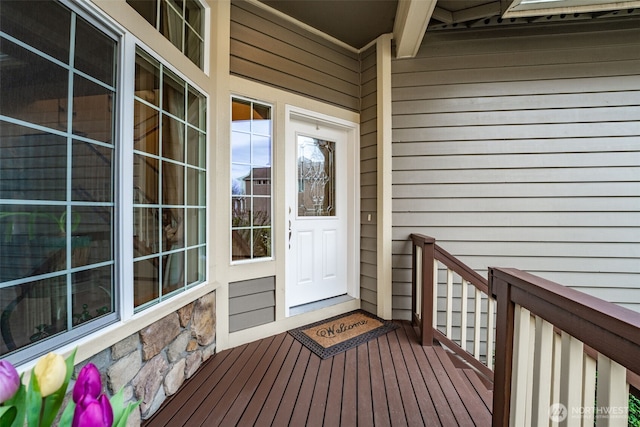 view of entrance to property