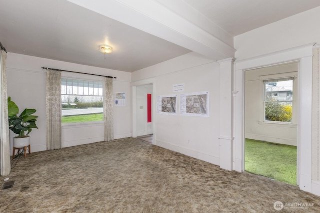 249 Cascade Ave, Langley, WA 98260 - carpeted entrance foyer featuring a wealth of natural light and visible vents