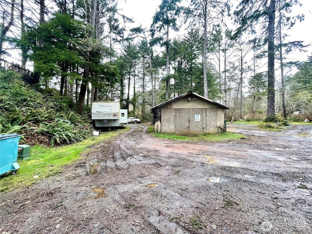 view of side of home