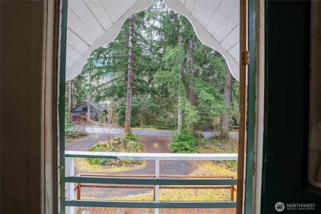 view of entryway