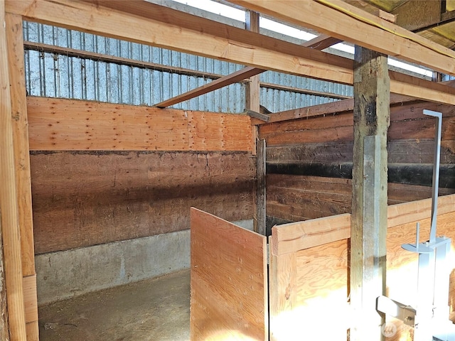 view of stable