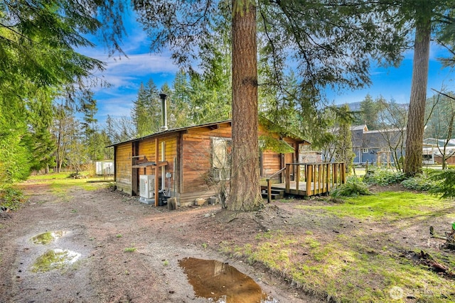 view of outbuilding with an outdoor structure