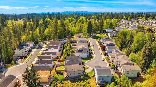 216 178th St SE, Bothell, WA 98012 - aerial view with a wooded view and a residential view