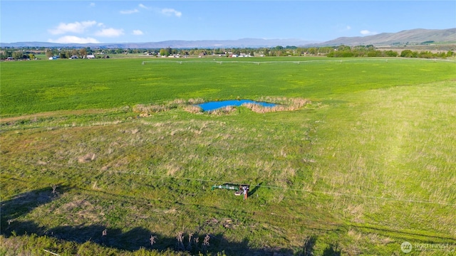 14530 Rutherford Rd, Yakima, WA 98903 - drone / aerial view of a mountainous background