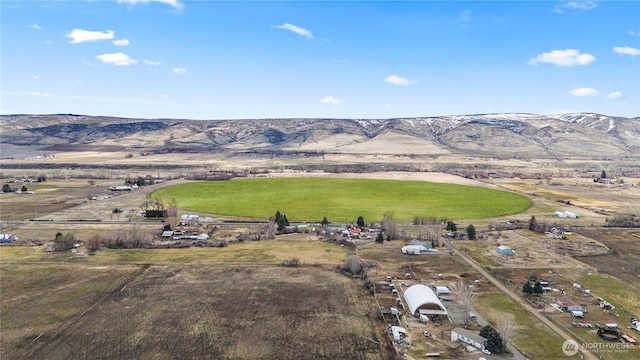 14530 Rutherford Rd, Yakima, WA 98903 - overview of rural landscape featuring a mountainous background