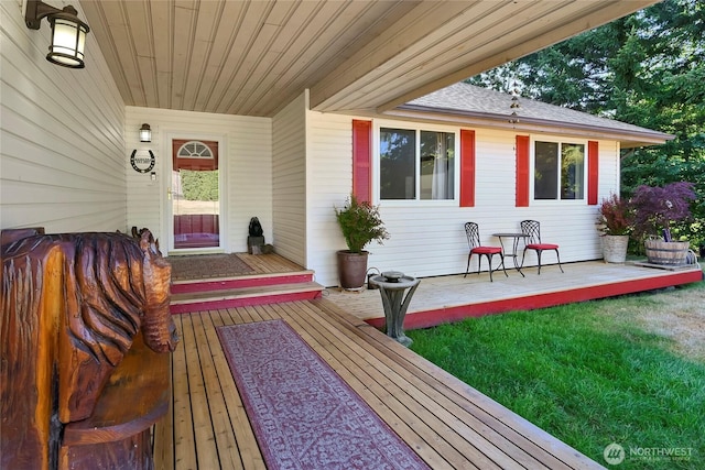 20417 Pugh Rd NE, Poulsbo, WA 98370 - view of deck