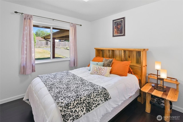 20417 Pugh Rd NE, Poulsbo, WA 98370 - bedroom with wood finished floors and baseboards