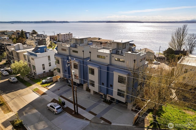 3833 59th Ave SW, Seattle, WA 98116 - drone / aerial view of a large body of water