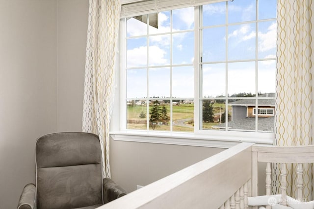 view of sitting room