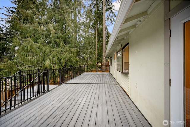 315 Point Fosdick Pl NW, Gig Harbor, WA 98335 - view of wooden deck
