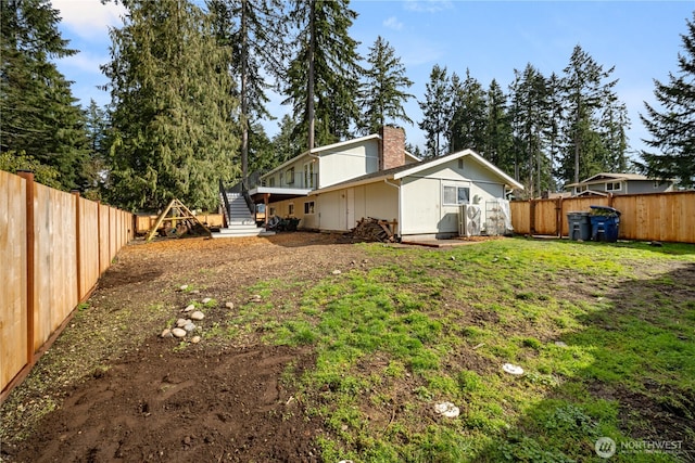 315 Point Fosdick Pl NW, Gig Harbor, WA 98335 - view of yard featuring a fenced backyard