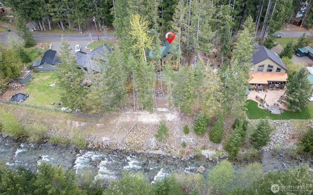 213 Crescent Beach Dr, Packwood, WA 98361 - birds eye view of property