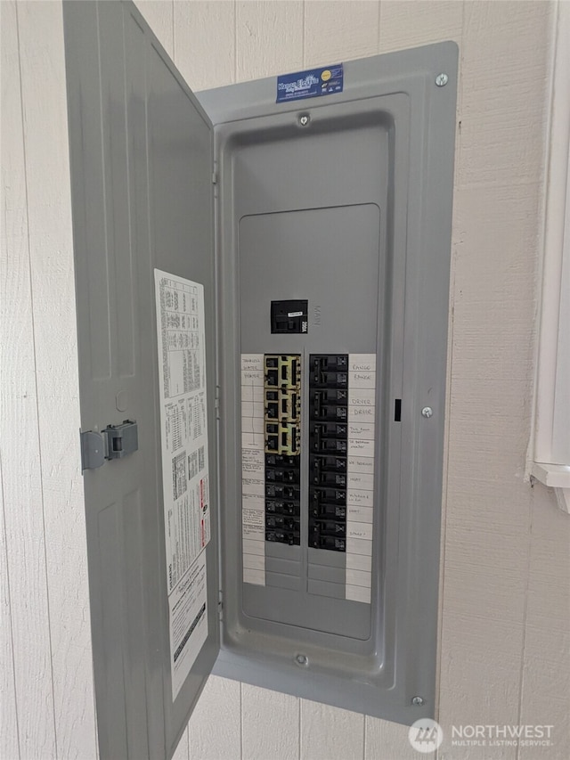 utilities with electric panel