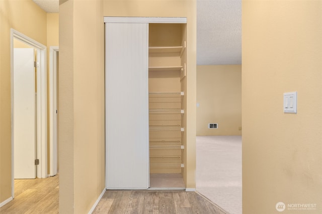 closet with visible vents