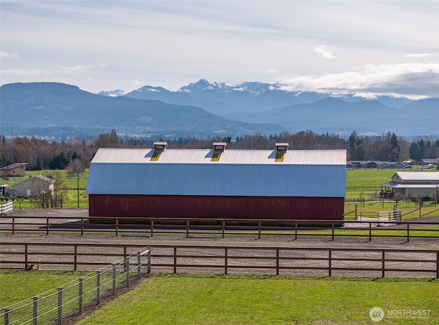 4596 Woodcock Rd, Sequim, WA 98382 - view of mountain feature with a rural view